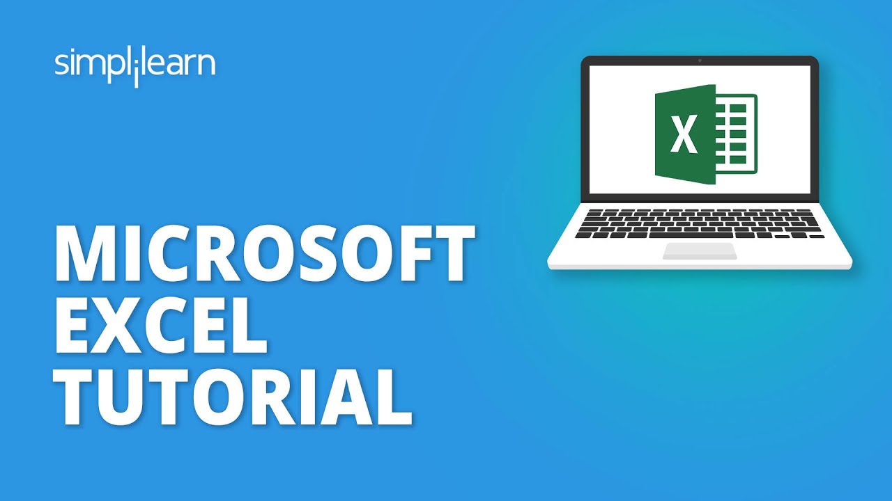 Microsoft Excel Tutorial For Beginners | Excel Basics | Excel Formulas And Functions | Simplilearn