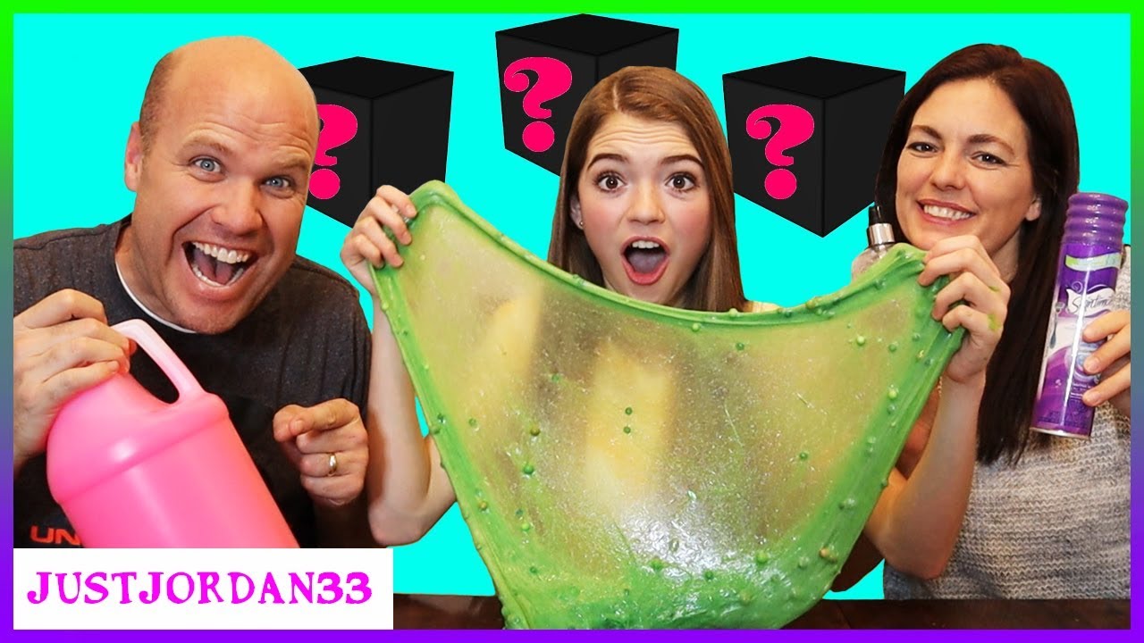 Parents Wreck My Slime Challenge With Mystery Slime Ingredients