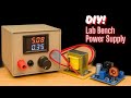 DIY Lab Bench Power Supply | Adjustable Voltage &amp; Current Control