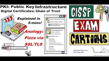 CISSP Cyber Security: PKI Public Key Infrastructure: Digital Certificate #publickey #sslcertificates