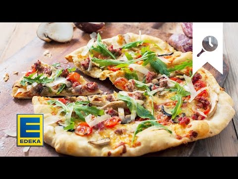 Video: Pizza Mit Steinpilzen