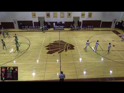 Osage Middle School  vs. Blair Oaks Middle School Mens' Basketball