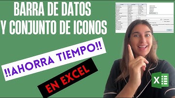📈 BARRA DE DATOS y CONJUNTO DE ICONOS en EXCEL: Resalta Tendencias Rápido y Fácil! 🔥