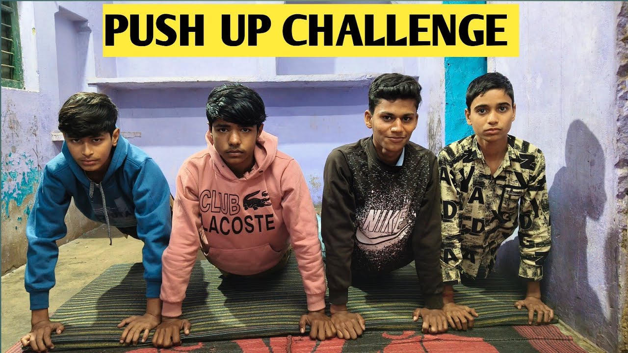 Push up challenge video 