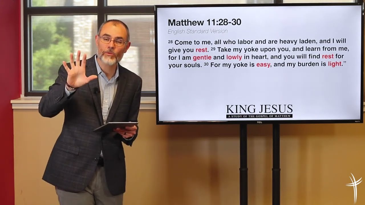 Мое иго благо (Размышление на Матфея 11:25-30)