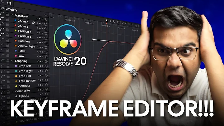 Game-Changing Keyframe Editor in DaVinci Resolve 20 | Complete Walkthrough