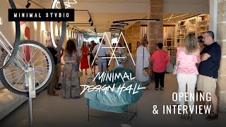 Minimal Design Hall Press Release Interview