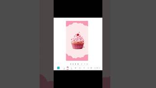 Cupcake poster Design in Figma #figma #designinspiration #designloop #cupcakedesign
