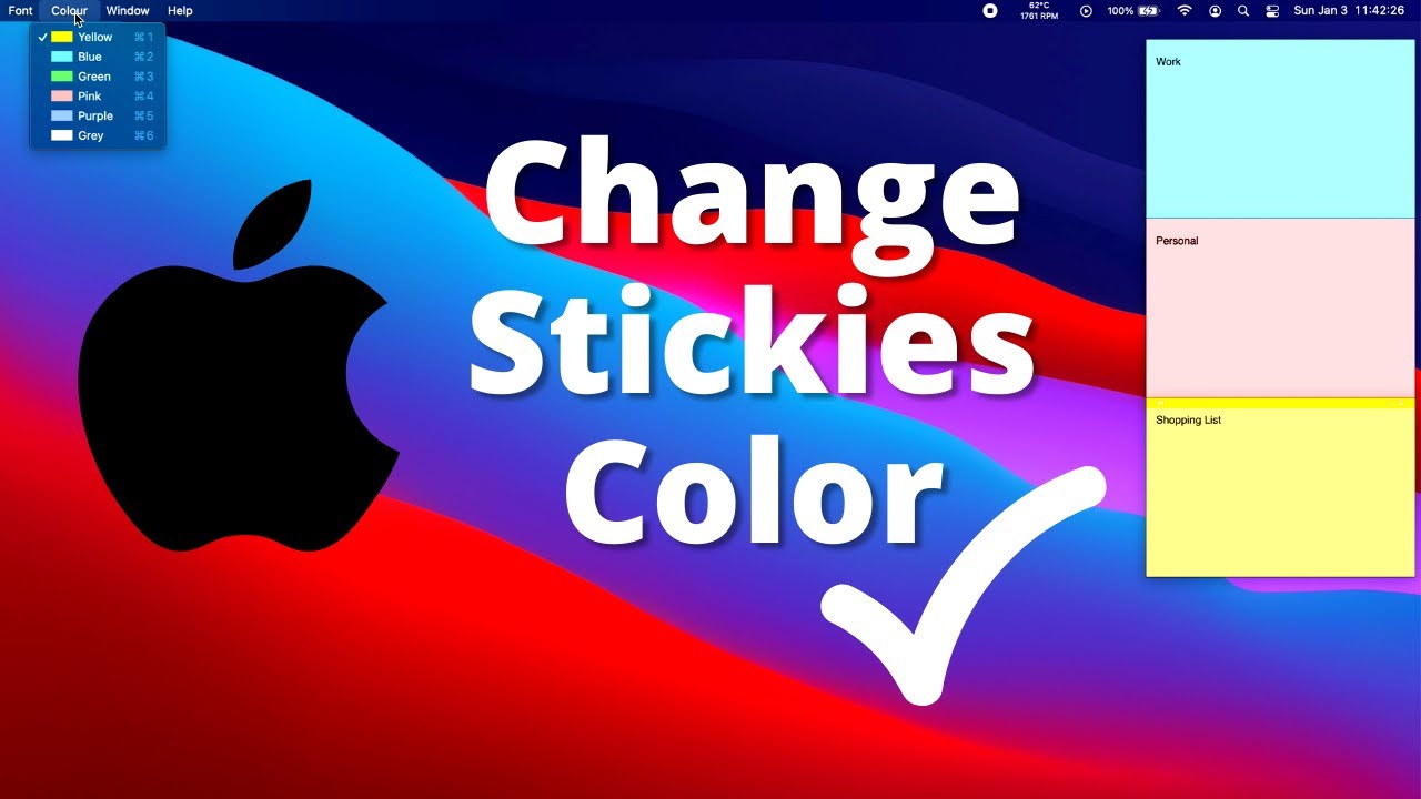 stickies app mac