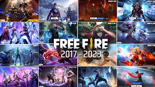 Free Fire All Theme Songs 2018 - 2023 ( OB40 ) | Free Fire Old to New Theme OST | Lobby Songs FF