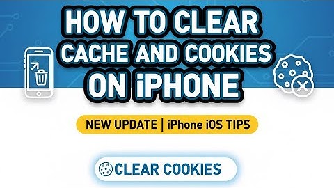 How to Clear Cache and Cookies on iPhone | New Update | iPhone iOS tips | clear cookies 🍪 