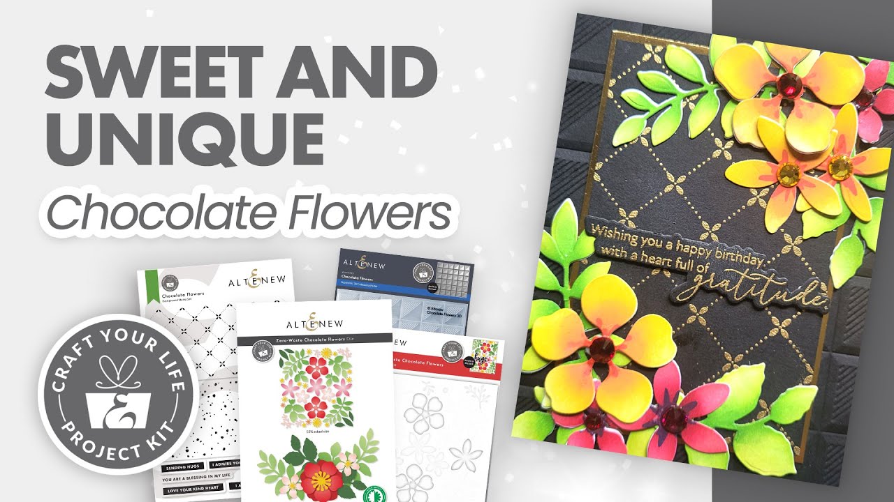 Craft Your Life Project Kit: Chocolate Flowers