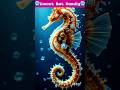 क्या आपने कभी सोचा है दो अलग जानवर चीजो से मिले तो 🥶 SEAHORSE + ICED LATTE #hybrids#animal#shorts