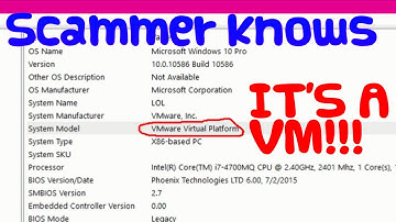 Tech Support Scammer knows it