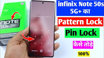 Infinix Note 50s ka pattern lock Kaise Tode | infinix Note 50s ka screen lock Kaise Tode/hard reset