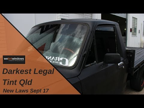 Australian Window Tint Laws
