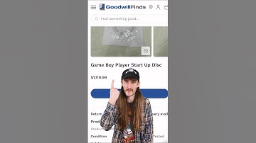 EXPENSIVE Gameboy Player Disc from Goodwill Finds