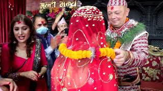 wedding gita basnet & pascal leguay in nepal