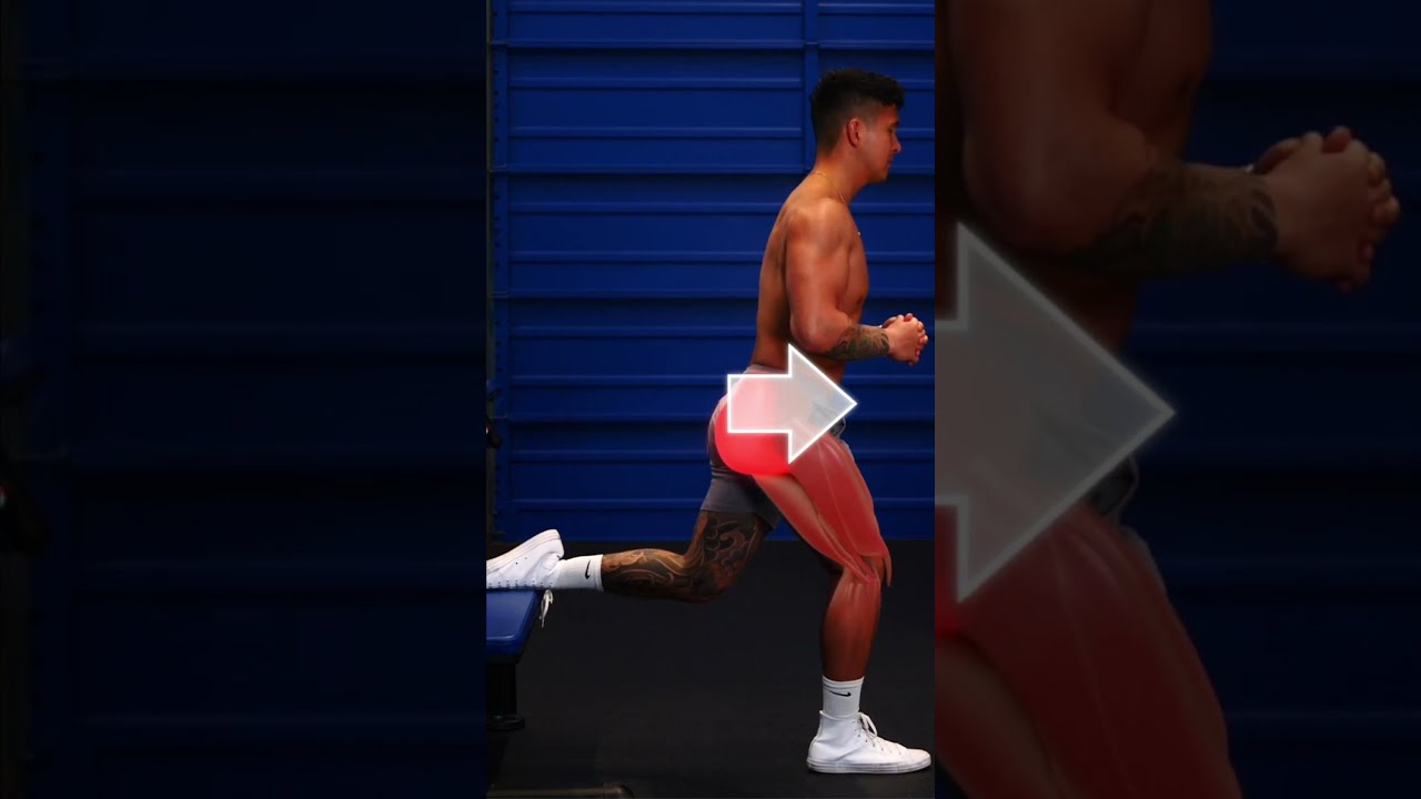 How To Target GLUTES Vs QUADS Bulgarian Split Squat 
