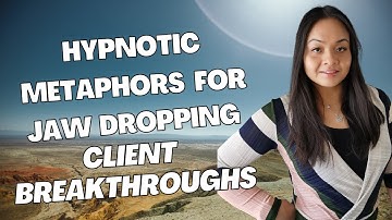 Fast and Epic Client Results using Metaphors from the Subconscious Mind (Conversational Hypnosis)