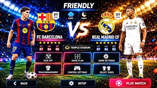 Barcelona vs Real Madrid 🗿 El Clásico 🔥 Football League 2026 🏆🎮 screenshot 4