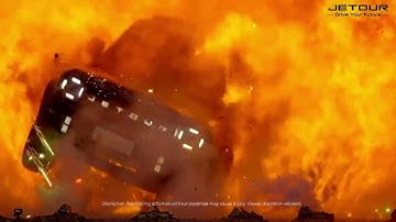 The JETOUR T2 proves its might with incredible crash test results!