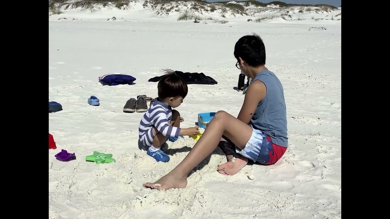 RV camping at St. Joseph Peninsula State Park, Florida