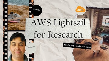 Amazon Lightsail for Research Tutorial with Demo