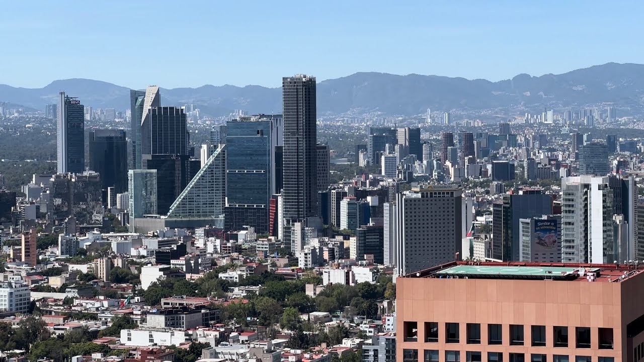 Ciudad de México desde la Torre Latinoamericana 2025