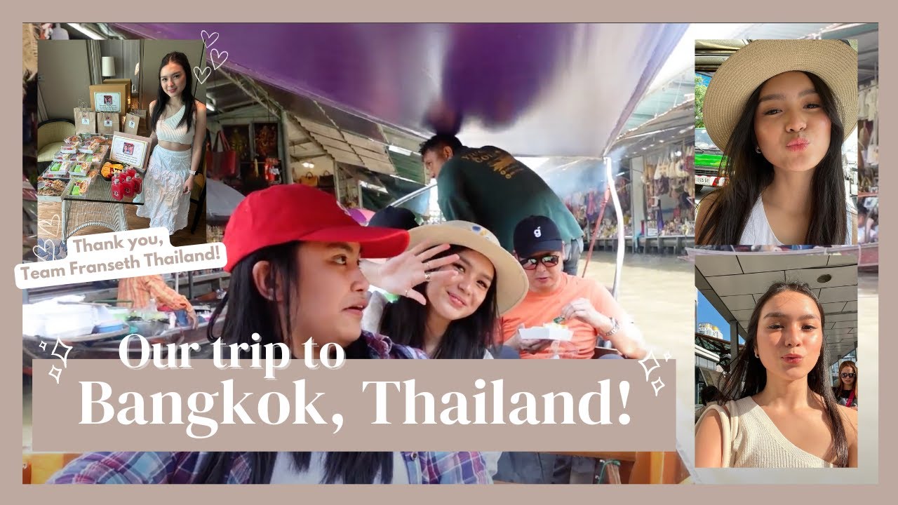 OUR TRIP TO BANGKOK, THAILAND | Francine Diaz