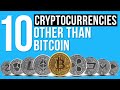 Top 10 cryptocurrencies other than bitcoin