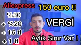 Önemli Dikkat Edin!! - Aliexpress 150 Euro Sınırı - Aylık Sipariş Limiti Var !! screenshot 4