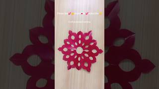 Transform Your Space with Paper Snowflake Decor #papersnowflakes #shorts #shortsvideo