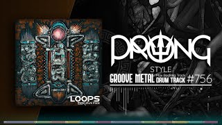 Groove Metal Drum Track / Prong Style / 140 bpm