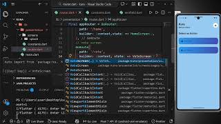 Progress 3: Setting up Navigation Manager with GoRouter