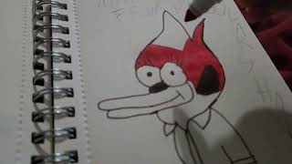 How To Drawing Margaret In Coloring From Regular Show.