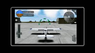 Avion Flight Simulator 2015 - Cessna 182 - Mission 4 - Airport Taxying - Gameplay screenshot 5