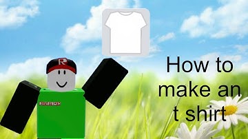 How to make a T Shirt in Roblox Mobile Tutorial