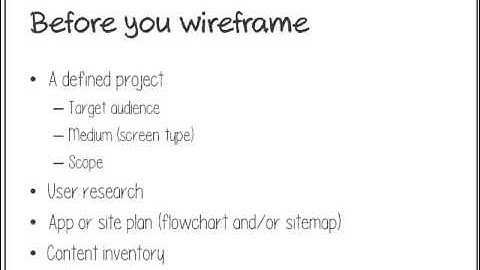 UX Design Methods: Wireframes and Prototypes -- Lesson 1, Part 3