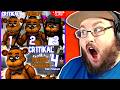 [SFM/FNAF] Cr1tikal が Freddy Fazbear 1-3 (+ボーナスシーン) と Freddy Fazbear 4: The Finale に反応!!!