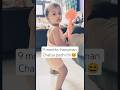 9 months Hanuman Chalisa padhi thi…shayad uska hi asar hai 😭😂🔥#toddlerlife #funnytoddler #hanumanji