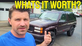 A Youtube Viewer Surprised me with his MINT California GMC Yukon GT 2 Door!