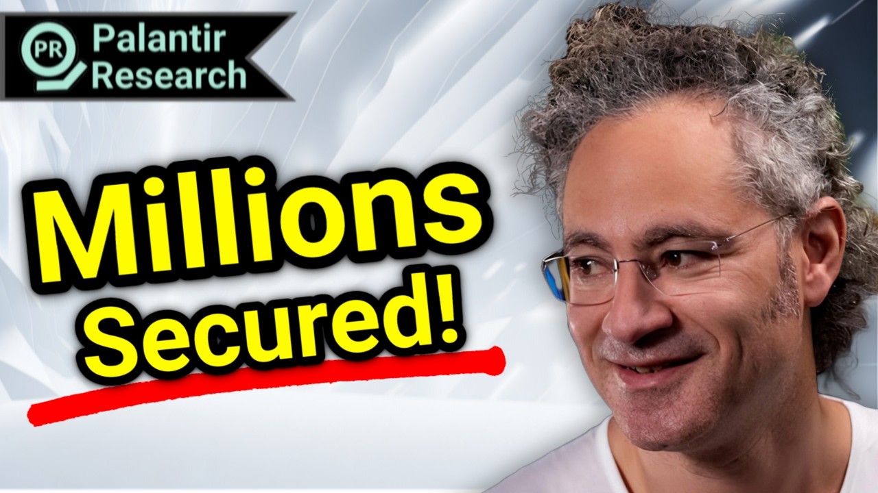 BREAKING: Palantir Wins Contract for Newly Formed Agency | Palantir