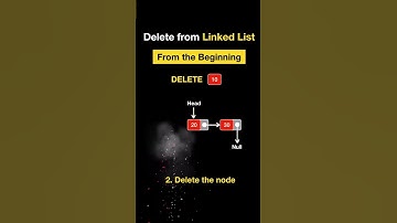 Deletion of node in linked list 🔥🔥