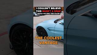 The color on this Aston Martin Vantage looked so wild in person #sales #dealership #porsche