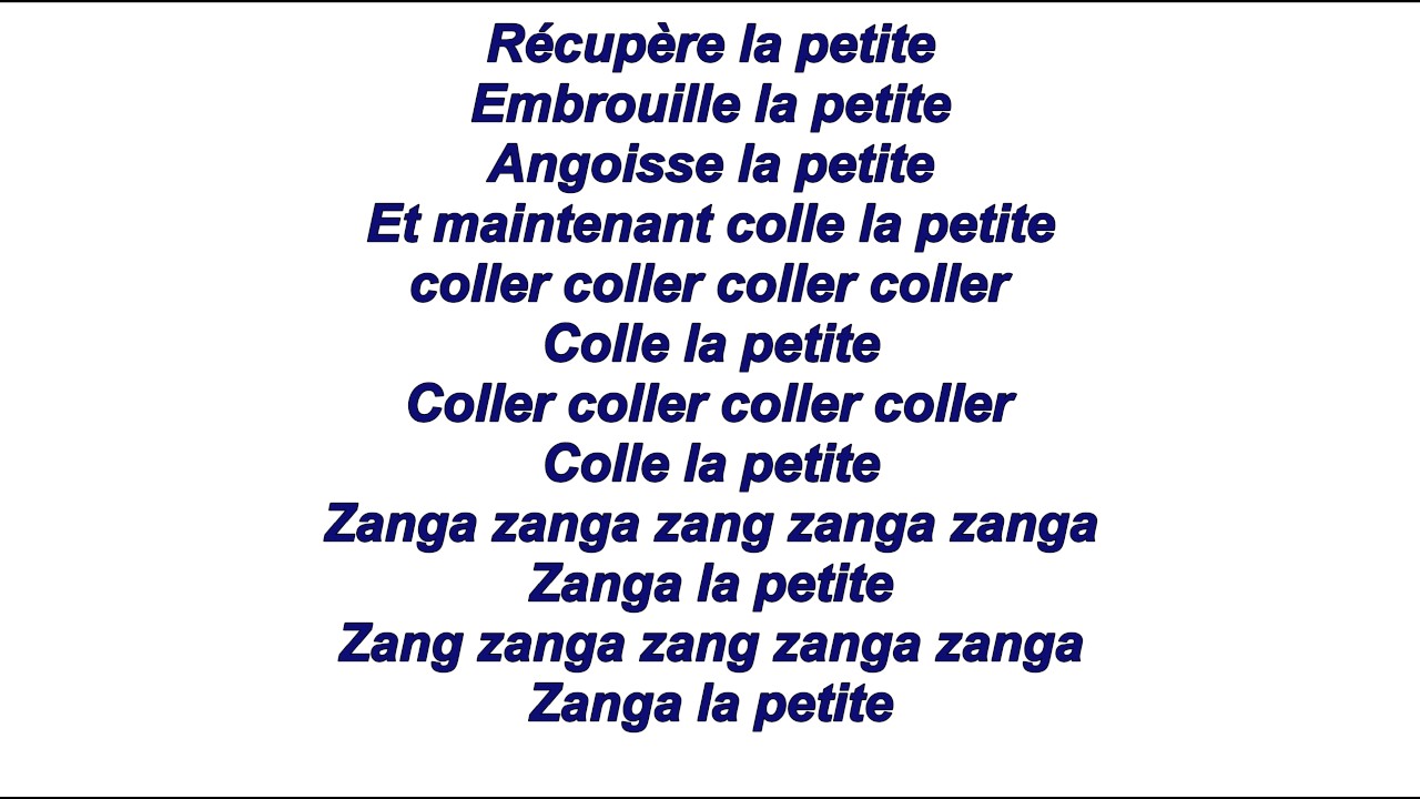 Franko - Coller La Petite