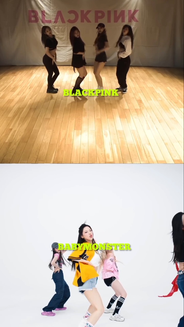 Ask your non K-pop which one is real choreography of 'DRIP'? #jennie #lisa #jisoo #rosé #blackpink