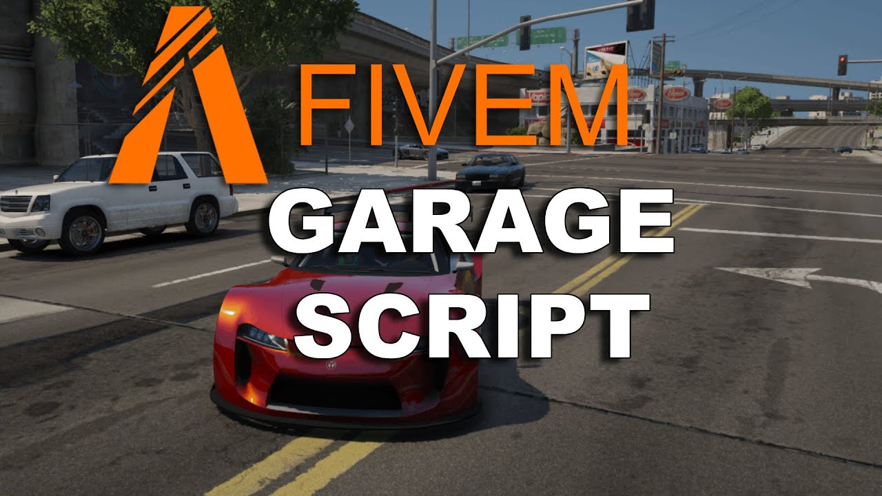 Fivem simple Garage script [ESX] - YouTube