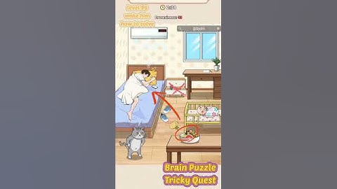 Level 96: Brain Puzzle Tricky Quest: Wake him. how to solve #brainpuzzle #easypuzzles