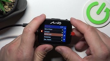 How To Change Screen Timeout In Mio MiVue C312